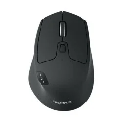 Logitech M720 Triathlon Multi-Device Wireless Mouse - Black
